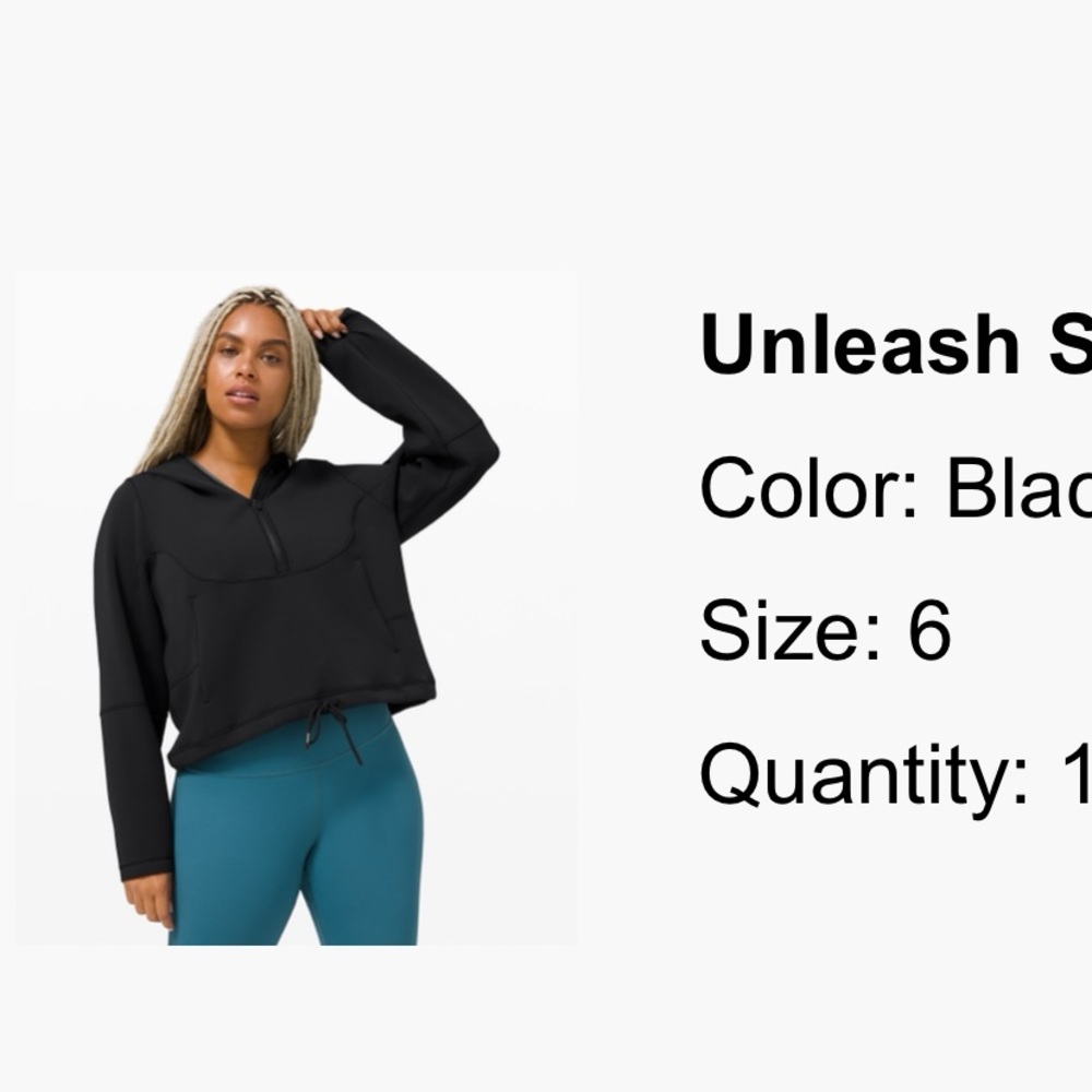 Lululemon Unleash Strength Hoodie